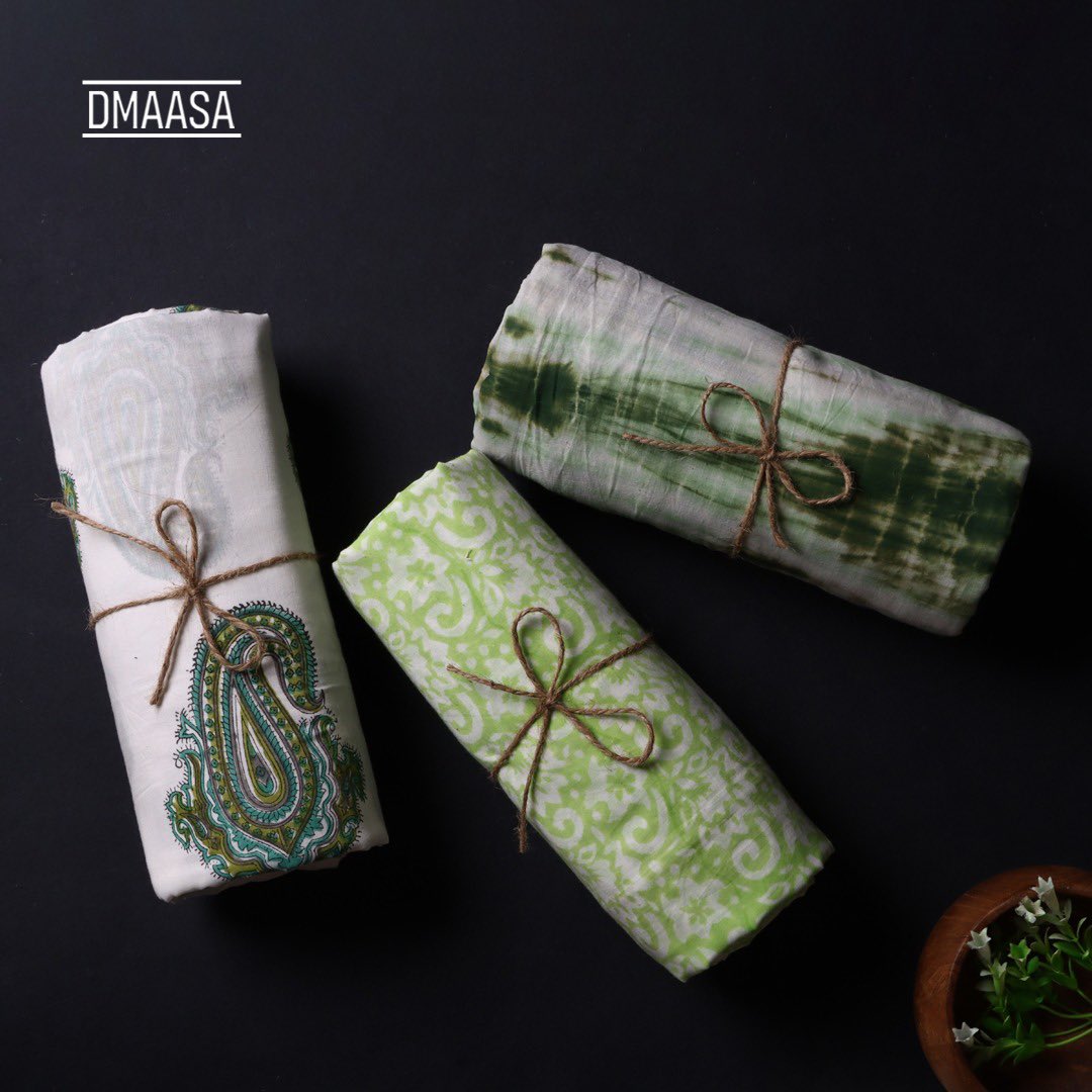 DmaasaIn's tweet image. This sustainable cloth is beautifully crafted using a centuries-old method: #handblockprinting. With this uplifting artwork, #Dmaasa hopes to inspire patronage of artisanal practices. Connect with our site for access to more stunning collections.

dmaasa.com