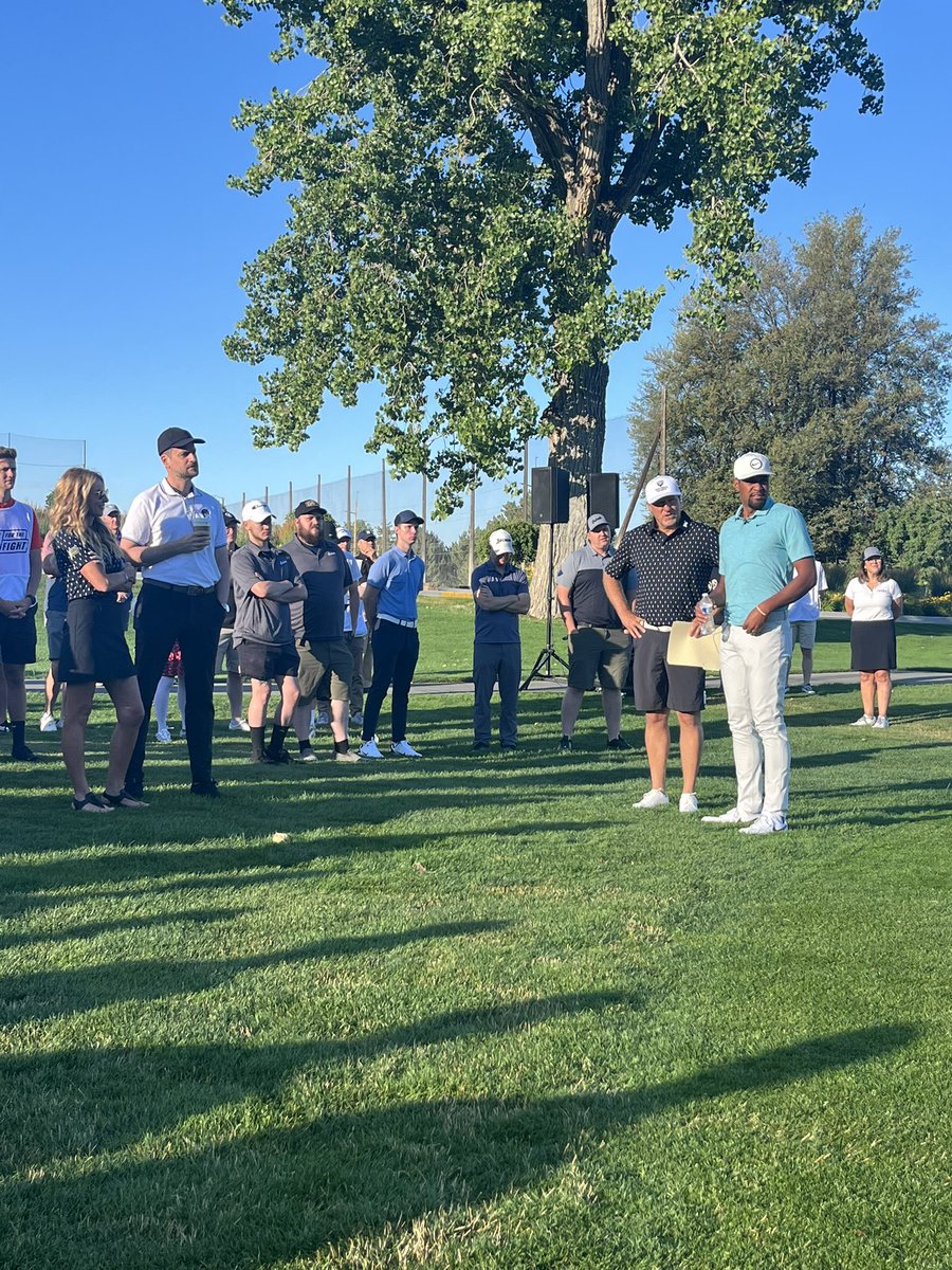 97.5 The KSL Sports Zone (@kslsportszone) on Twitter photo Layton Construction President & CEO Dave Layton & PGA Tour pro Tony Finau are holding a skills clinic at the <a href="/5ForTheFight_/">5ForTheFight ๐</a> Golf Tournament this morning at <a href="/riversideprovo/">Riverside CC</a>. Tune in to hear from celebrity guests all morning here on The KSL Sports Zone.
#UtahGolf #5ForTheFight Layton Construction President & CEO Dave Layton & PGA Tour pro Tony Finau are holding a skills clinic at the <a href="/5ForTheFight_/">5ForTheFight ๐</a> Golf Tournament this morning at <a href="/riversideprovo/">Riverside CC</a>. Tune in to hear from celebrity guests all morning here on The KSL Sports Zone.
#UtahGolf #5ForTheFight