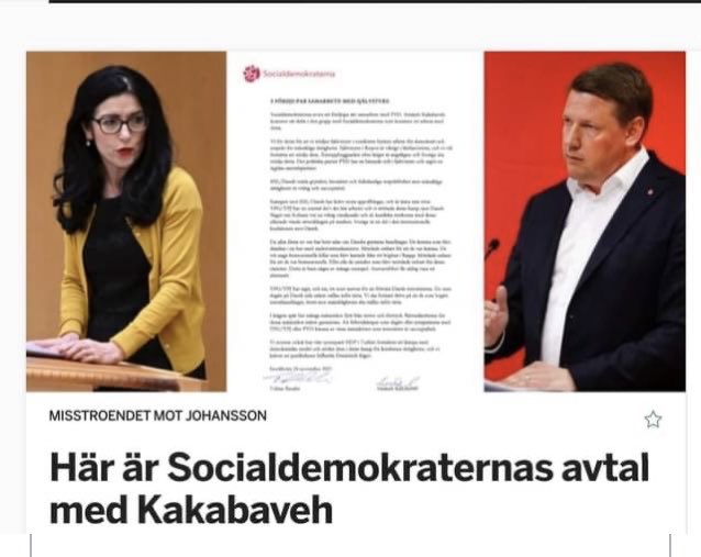 NorvellTommy's tweet photo. Socialdemokraternas politik i ett nötskal!
Allt handlar om mutor eller bidrag🤮

Detta avtal kostade Sveriges befolkning 3,5 miljarder! Men vart gick dessa enorma pengar? 
Socialdemokraterna borde åtalas och dömas omg!

PKK? Varför ör Erdogan så irriterad på Sverige och PKK? https://t.co/9J1D54Nofd