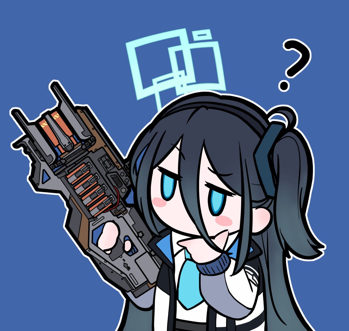 RooooooooMio's tweet photo. 这是什么东西如此令人着迷？🤔🤔
#ブルーアーカイブ
#BlueArchive
#ApexLegends https://t.co/hE33g6ocsF