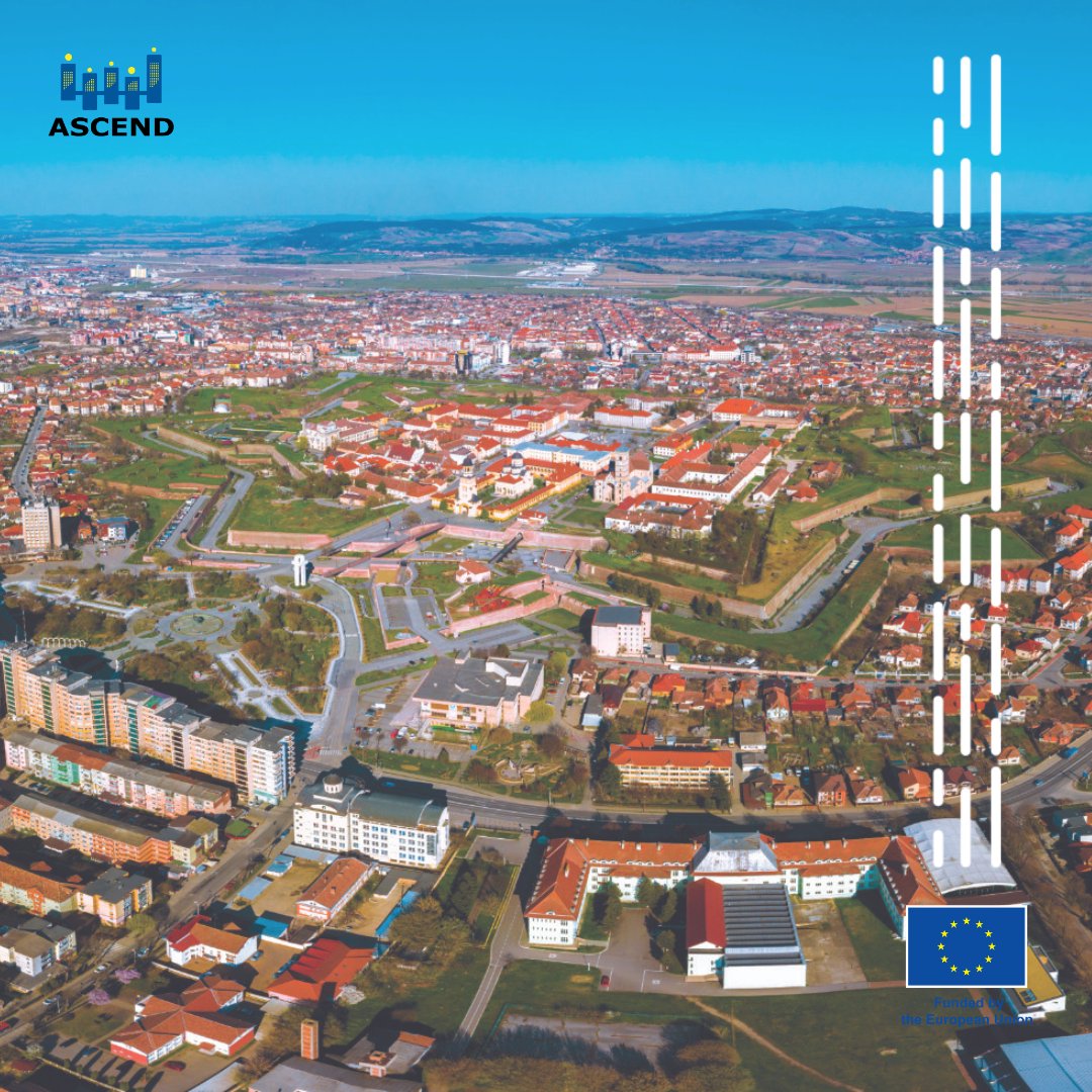 ASCEND_eu's tweet image. ASCEND is delighted to present the city of Alba Iulia 🇷🇴 one of the Multiplier cities that will act as a catalyst spearheading and replicating the #PCED concept further across #Europe.