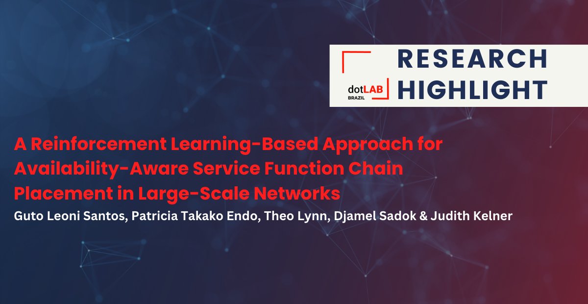 IIDB_ie's tweet photo. 📊RESEARCH HIGHLIGHT 📊
Today, we're highlighting #research conducted by #dotLABBrazil with #IIDB partners at @UPEOficial
@Guto8998, @patricia_endo, @theolynn, Djamel Sadok, & Judith Kelner studied SFC placement and reinforcement learning 👇
https://t.co/PlbsAnLBAB https://t.co/EFbsb1hlEv