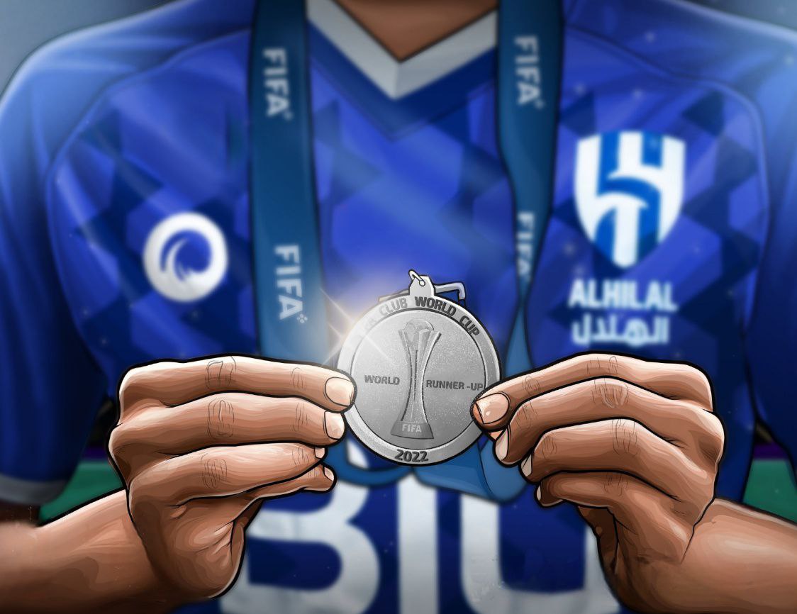 ثاني العالم 🥈 . tweet media