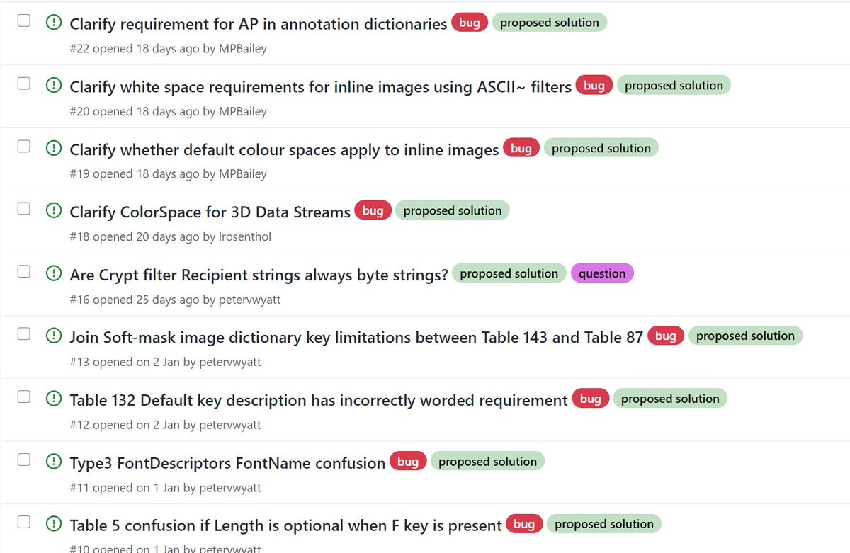 The PDF Association's integration of GitHub allows working-group members to stay connected with all respective public and private GitHub repos.

pdfa.org/pdf-associatio…
