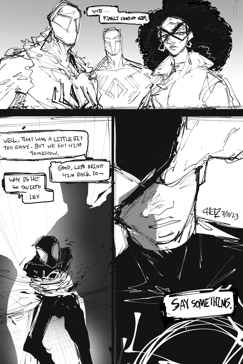 Cheezthatboiii's tweet photo. Silly idea I had (1/2) #AcrossTheSpiderverse https://t.co/tGXJKKdKH3