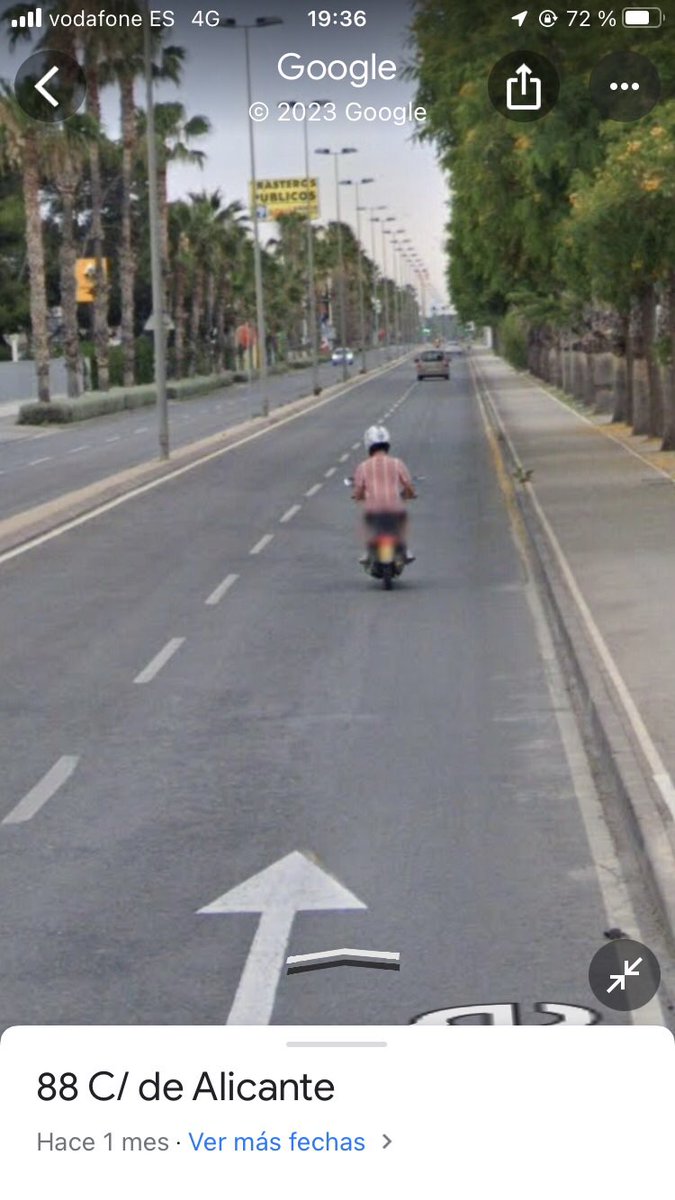 Jaavier_fuentes's tweet photo. Memeo me ha pillado el del google Maps yendo pa la uni jsjsjsjs https://t.co/ZH1HO6Cx32