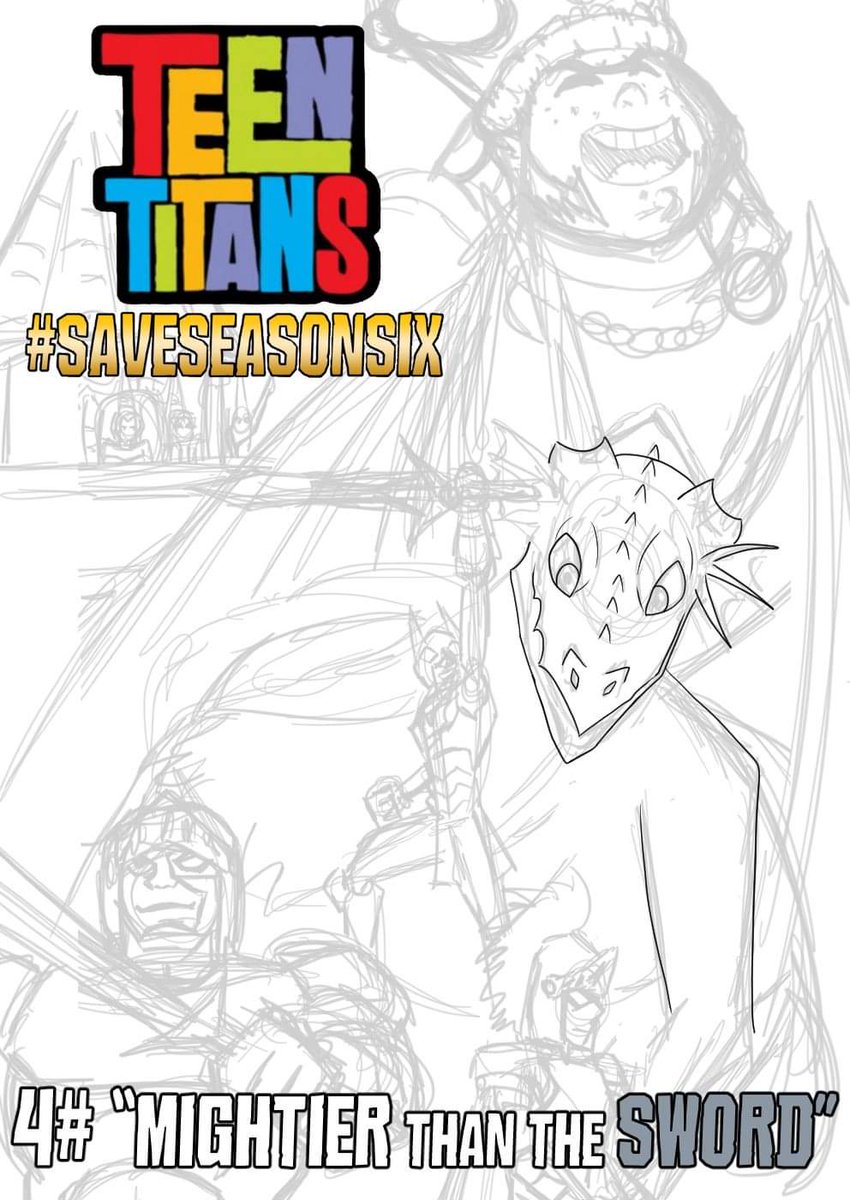 Acewantstodraw's tweet photo. Covers for saveseasonsix part 2! Issue 7 is covered because it contains spoilers and don't wanna ruin the hype! (WIP) #TeenTitans #saveseasonsix #coverpages #CartoonNetwork #DCU https://t.co/kAn0bLAxPI