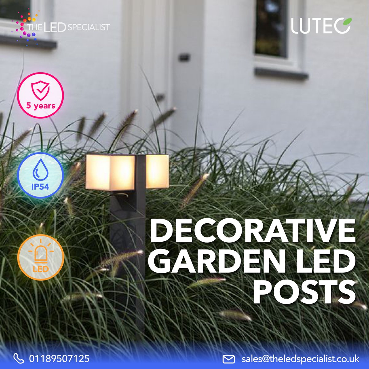 Are looking to illuminate your outdoor space with style and elegance? View our stunning collection of Decorative LED Bollards at theledspecialist.co.uk