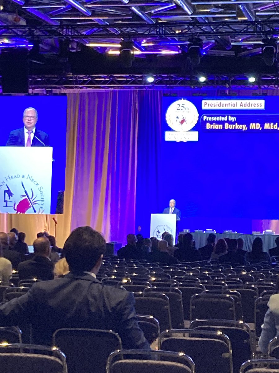 Shlomo Koyfman (@shlomokoyfmanmd) on Twitter photo Dr Brian Burkey giving the presidential address #ahns2023 extolling the virtues of a career of joyful sacrificial giving in medicine. A true role model and friend. <a href="/JLGeigerMD/">Jessica Geiger</a> <a href="/YilmazMDPhD/">Emrullah Yilmaz MD, PhD</a> <a href="/ShaunaRadOnc/">Shauna Campbell, DO</a> <a href="/NeilWoodyMD/">Neil Woody</a> <a href="/DrNikhilJoshiMD/">Nikhil Joshi</a> Dr Brian Burkey giving the presidential address #ahns2023 extolling the virtues of a career of joyful sacrificial giving in medicine. A true role model and friend. <a href="/JLGeigerMD/">Jessica Geiger</a> <a href="/YilmazMDPhD/">Emrullah Yilmaz MD, PhD</a> <a href="/ShaunaRadOnc/">Shauna Campbell, DO</a> <a href="/NeilWoodyMD/">Neil Woody</a> <a href="/DrNikhilJoshiMD/">Nikhil Joshi</a>