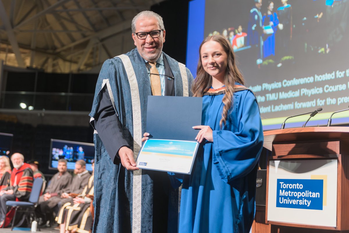 Faculty of Science TMU (@torontometsci) on Twitter photo Congrats to Helen Melino (Medical Physics ‘23), a recipient of the TMU Gold Medal for leadership and extracurricular involvement. We asked Helen about her journey <a href="/TorontoMet/">Toronto Metropolitan University</a> – check out her story 🏅bit.ly/3PQz0nk Congrats to Helen Melino (Medical Physics ‘23), a recipient of the TMU Gold Medal for leadership and extracurricular involvement. We asked Helen about her journey <a href="/TorontoMet/">Toronto Metropolitan University</a> – check out her story 🏅bit.ly/3PQz0nk