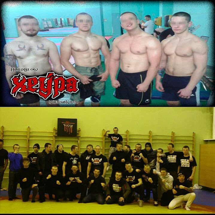 Jake_Hanrahan's tweet photo. They formed an alliance with other Antifa football hooligans in Europe called ‘Nasha Sprava’. Well trained and highly violent, they travelled together to different countries to fight far-right hooligan firms. They were also involved in political street violence against Nazism. https://t.co/yEd4duMBw1