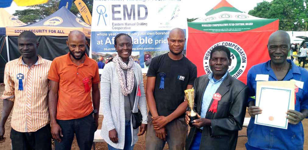 Also this year Eastern Manual Drilling won the first price at the provincial Agricultural show in Chipata Zambia.
Want to know more about them: emd-zambia.com
Congratulations from everybody within Jacana Business Empowerment