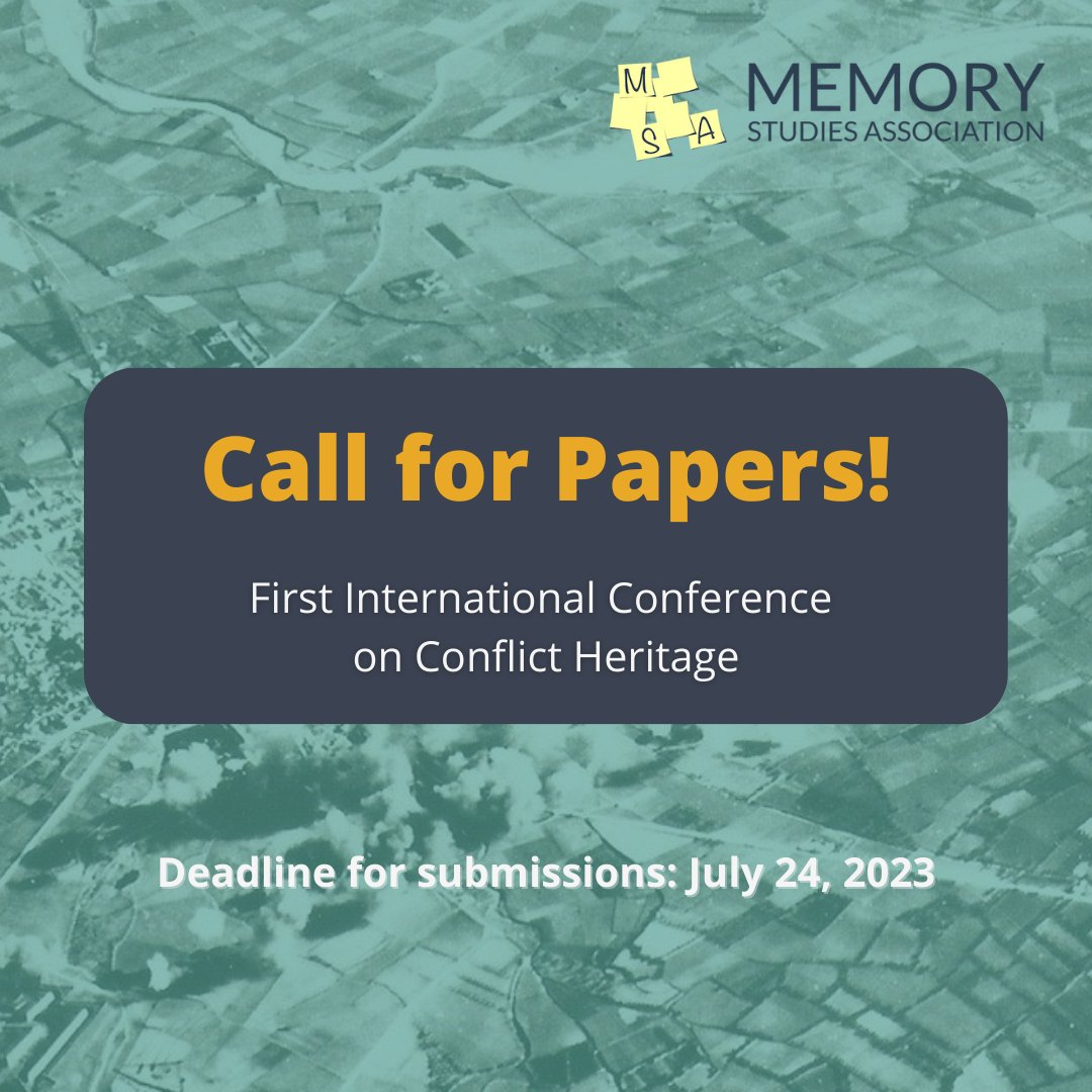 🗣 Call for Papers!

💡Organized by the City Council of Figueres and the European Observatory of Memories of the University of Barcelona’s Solidarity Foundation, the International Conference will take place in Figueres from November 10 to 12, 2023.

🔗bit.ly/3NCMu3e