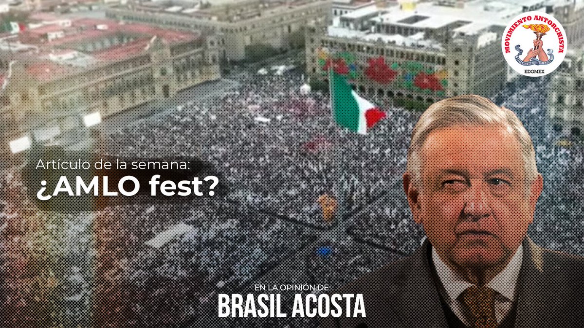 DrBrasilAcosta's tweet photo. Analistas coinciden en que este Gobierno ha ocultado sus grandes deficiencias con eventos masivos como el realizado el 1° de julio; además de culpar a gobiernos pasados para rechazar el fracaso de su Gobierno.

Mi artículo en @BuzosNoticias 
https://t.co/uGfQw1mbsJ https://t.co/AvwFRkLBSF
