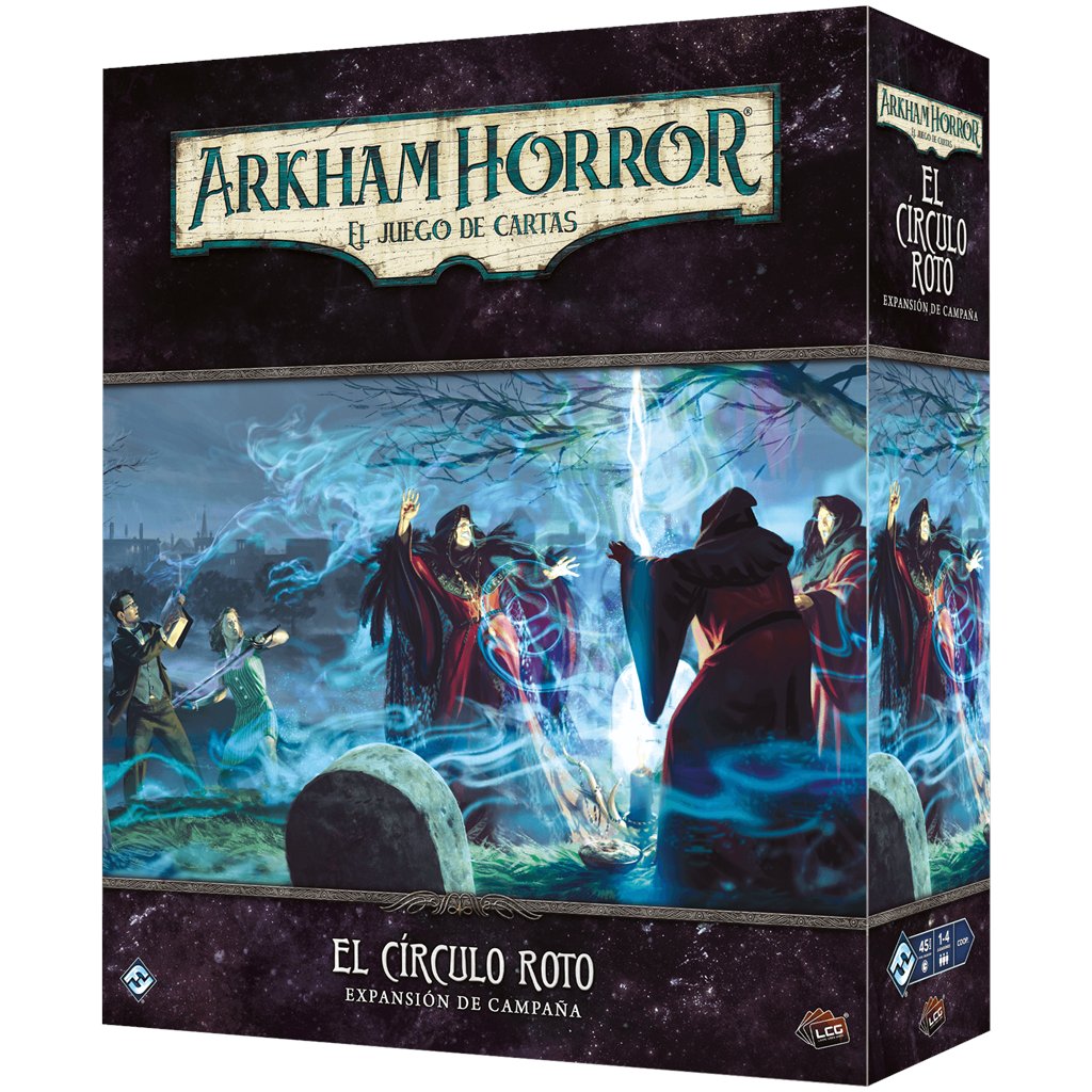 FFGames_ES's tweet photo. El Juicio. La Templanza. La Justicia. La Torre. 

El tarot de la adivina tejió el relato de un futuro siniestro que no puedes sacarte de la cabeza. 
¿Es tu destino o el de toda Arkham?

¡La expansión de campaña El círculo roto llega a tu tienda este viernes!

#ArkhamHorrorFiles https://t.co/UwloCeURox