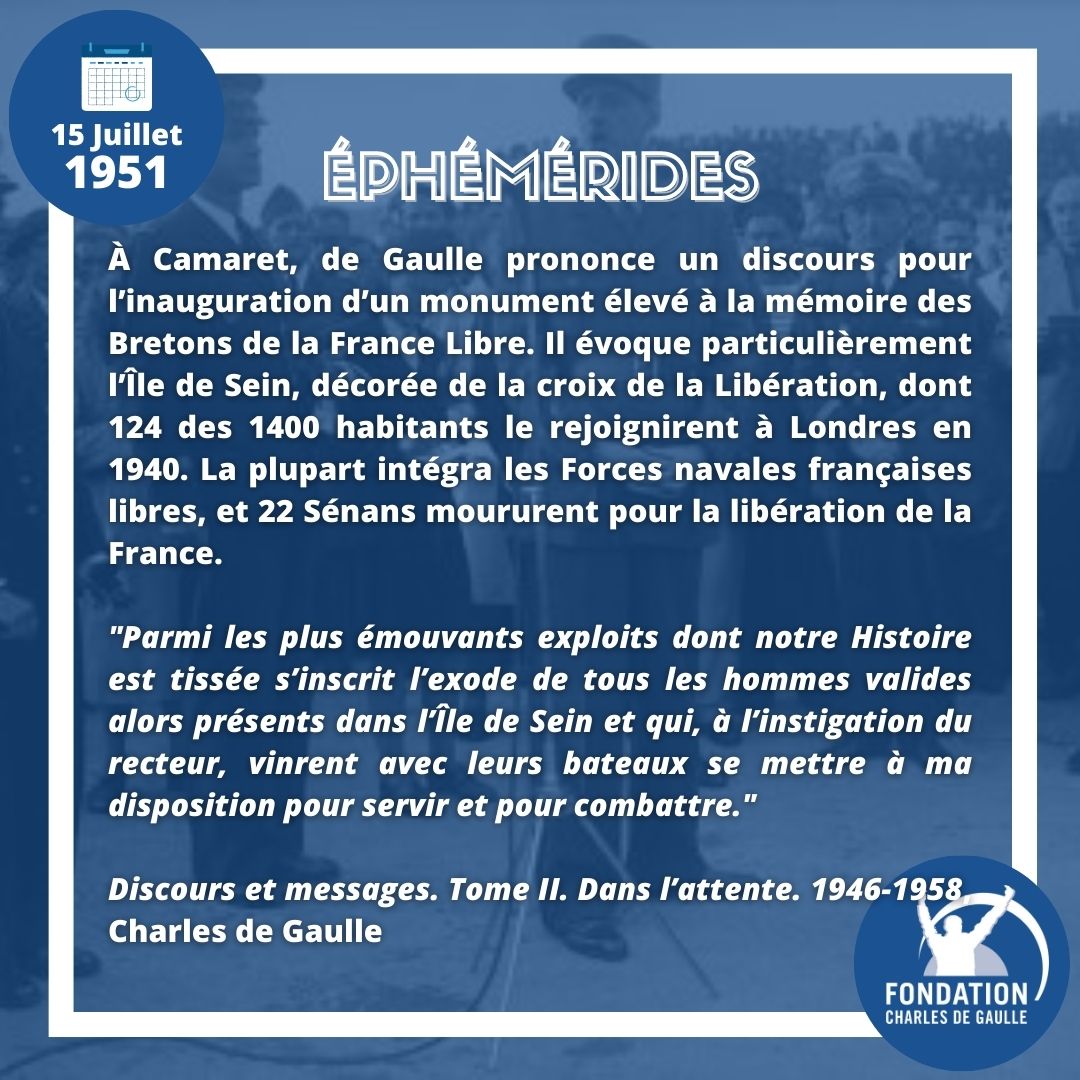 Un hommage aux Bretons de la France Libre