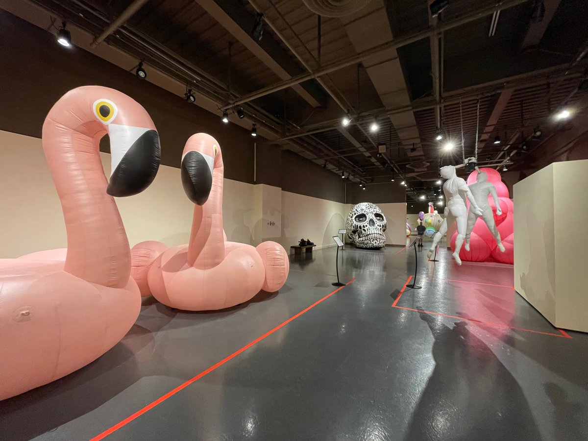 The <a href="/NevilleMuseum/">NevillePublicMuseum</a> has two new exhibits. Here's a preview of Blow Up II and Spectacular Science: fox11online.com/good-day-wi/ne…