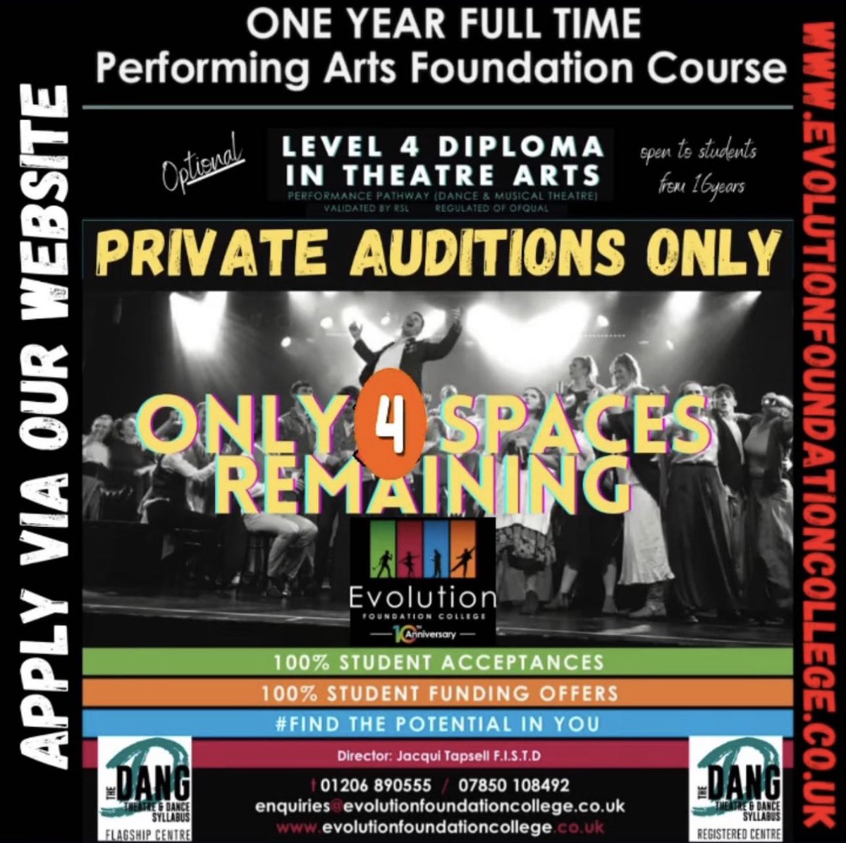 EvolutionFndCol's tweet image. Still time to apply! 💚❤️💙🧡