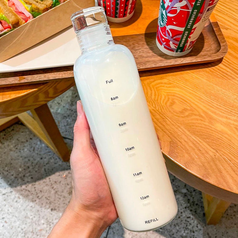 BeFavoredShop's tweet image. Stay hydrated and trendy with our Clear Glass Time Marker Borosilicate Water Bottle! 🚰💦 Perfect for the gym, outdoor adventures, or simply on-the-go. Get yours today for only GH₵ 50.00! 📞Call to order 0557630063🛍 #motivationalwaterbottle #stayhydrated #trendyandfunctional