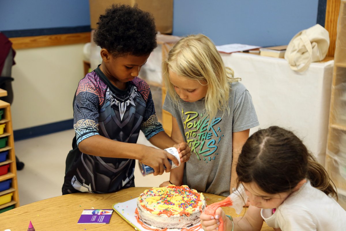 Our campers of all ages have been busy in the kitchen making delicious bread, baking cinnamon rolls and cakes, and cooking various main courses. All thanks to our Chefs in Training and Cooking &amp; Crafting Camps!

#DSSummerCamps #DukeSchool #CookingCamp #BakingCamp #Durham