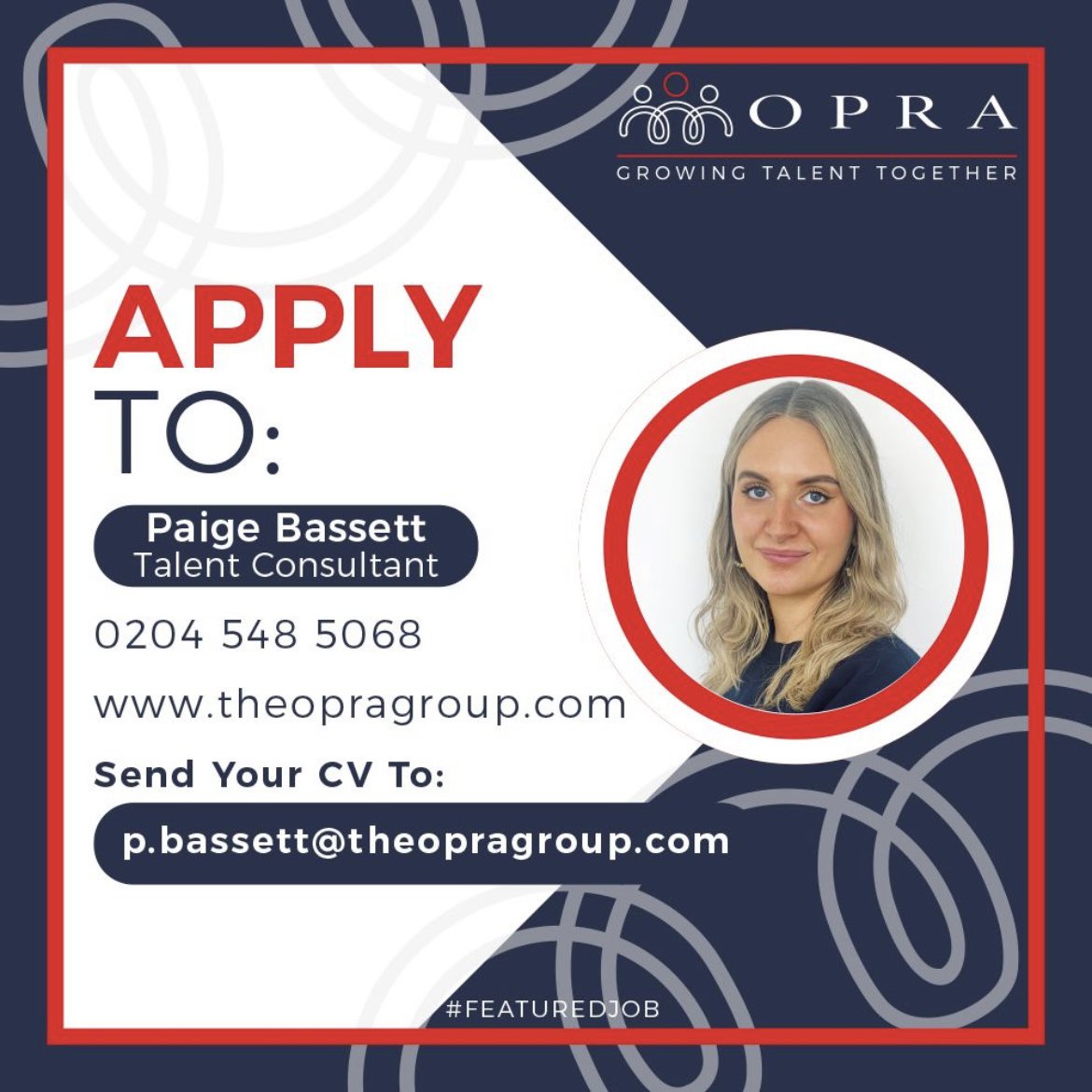 OpraGroup's tweet image. 📦  FLT Warehouse Operative
📍  Stanford-Le-Hope
💰  £25-£28k
⏳  Perm, Full-time
✅ Overtime weekends
Experienced Warehouse/FLT Operatives required
Mon-Fri 6AM-3PM/11AM-8PM.
Apply&amp;gt;Paige
📞 02045485068
📧 p.bassett@theopragroup.com

#warehouseoperative #stanfordlehope #Warehouse