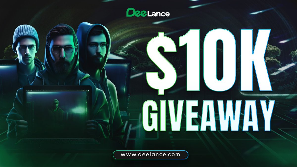 Hey DeeLancers Our Airdrop is live!

Participate in our Airdrop and earn $7 in $DLANCE tokens for completing tasks 🔥

Airdrop: 
t.me/DeeLanceAirdro…

Airdrop rewards will be distributed to your wallet address After TGE &amp; 1000 lucky random participants will be rewarded.
