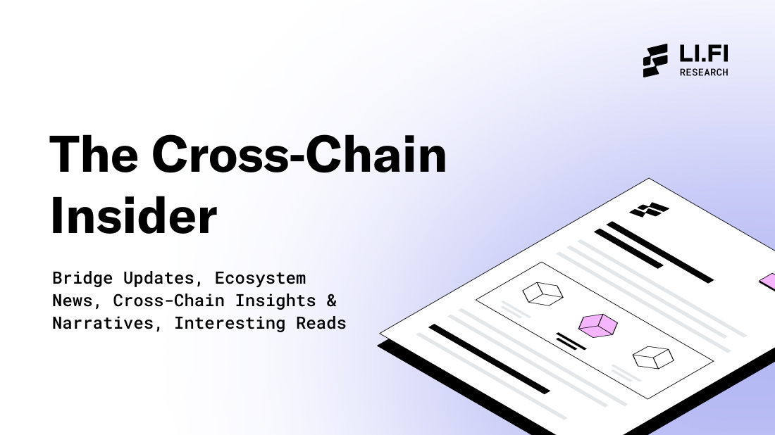 Weekly updates with the Cross-Chain Insider! 🦎

• <a href="/MultichainOrg/">Multichain (Previously Anyswap)</a>’s $126M Hack; Services Halted ⚠️
• ERC-7281: Sovereign Bridged Tokens by @ConnextNetwork 💪
• <a href="/gnosischain/">Gnosis Chain</a> OmniBridge integrates <a href="/SuccinctLabs/">Succinct</a>’s Ethereum ZK Light Client 🔥 &amp; more! 👇

🔗 lifi.substack.com/p/multichain-h…