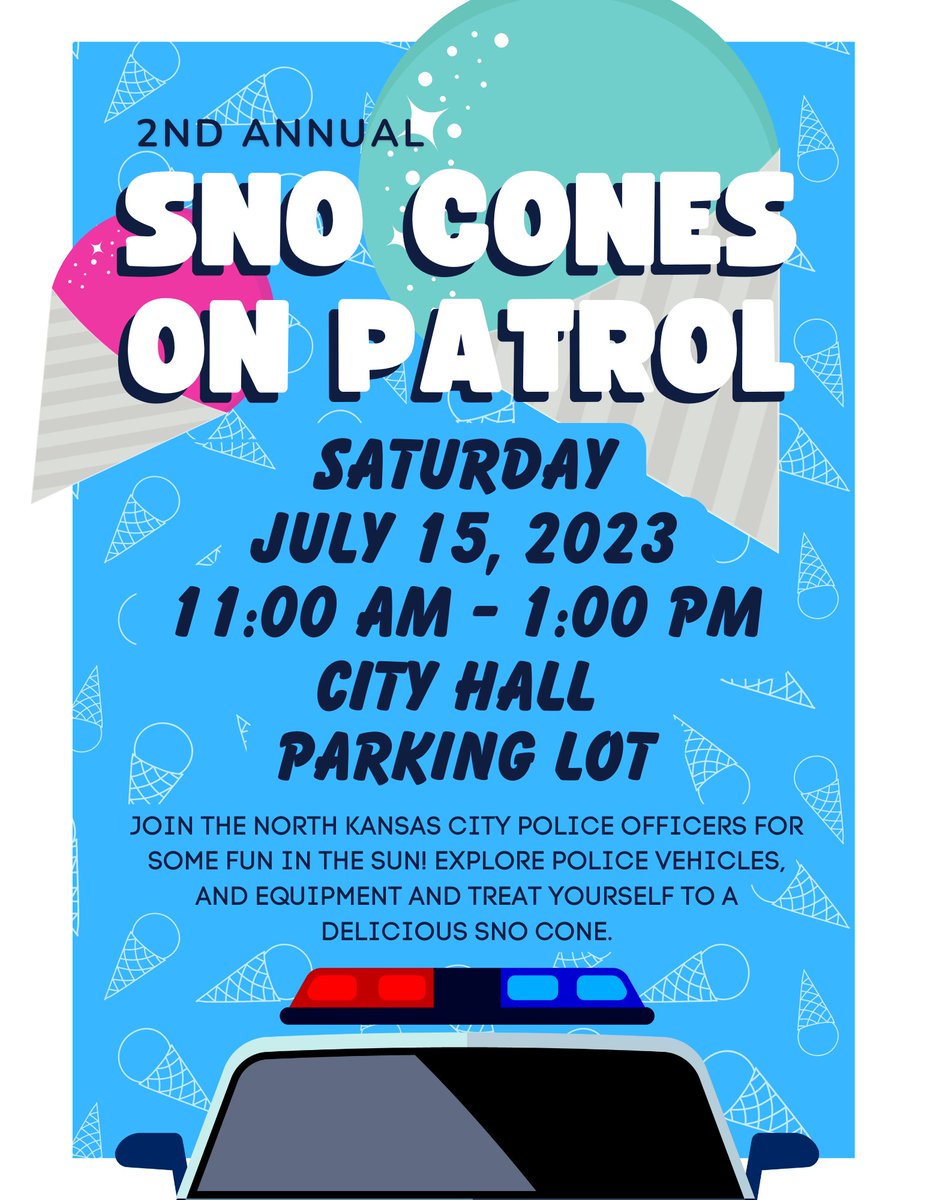 nkcpolice's tweet photo. Mark your calendar for this Saturday! https://t.co/neGuvqX55K