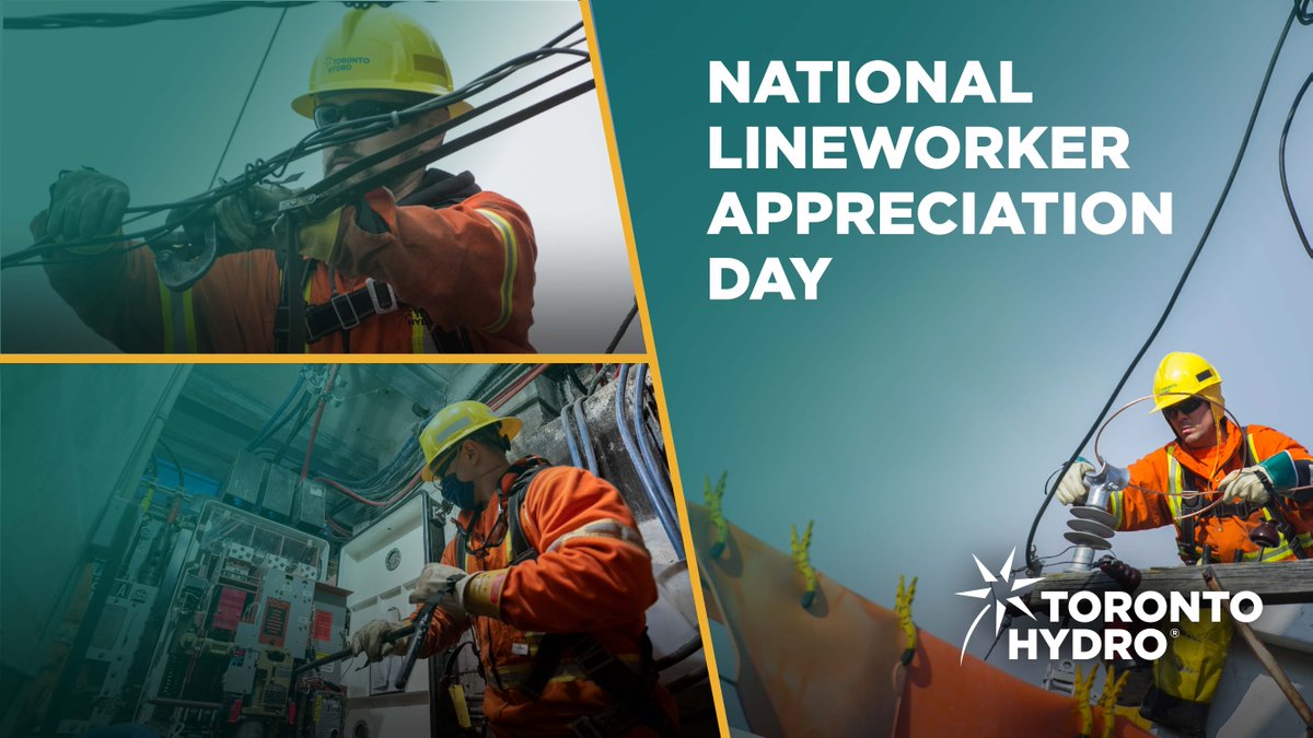 This #NationalLineworkerAppreciationDay, let's celebrate the dedicated heroes who keep our great city powered. Day & night, lineworkers brave challenging conditions, such as extreme weather, to ensure the lights stay on.

If you get the chance, be sure to #ThankALineworker today!
