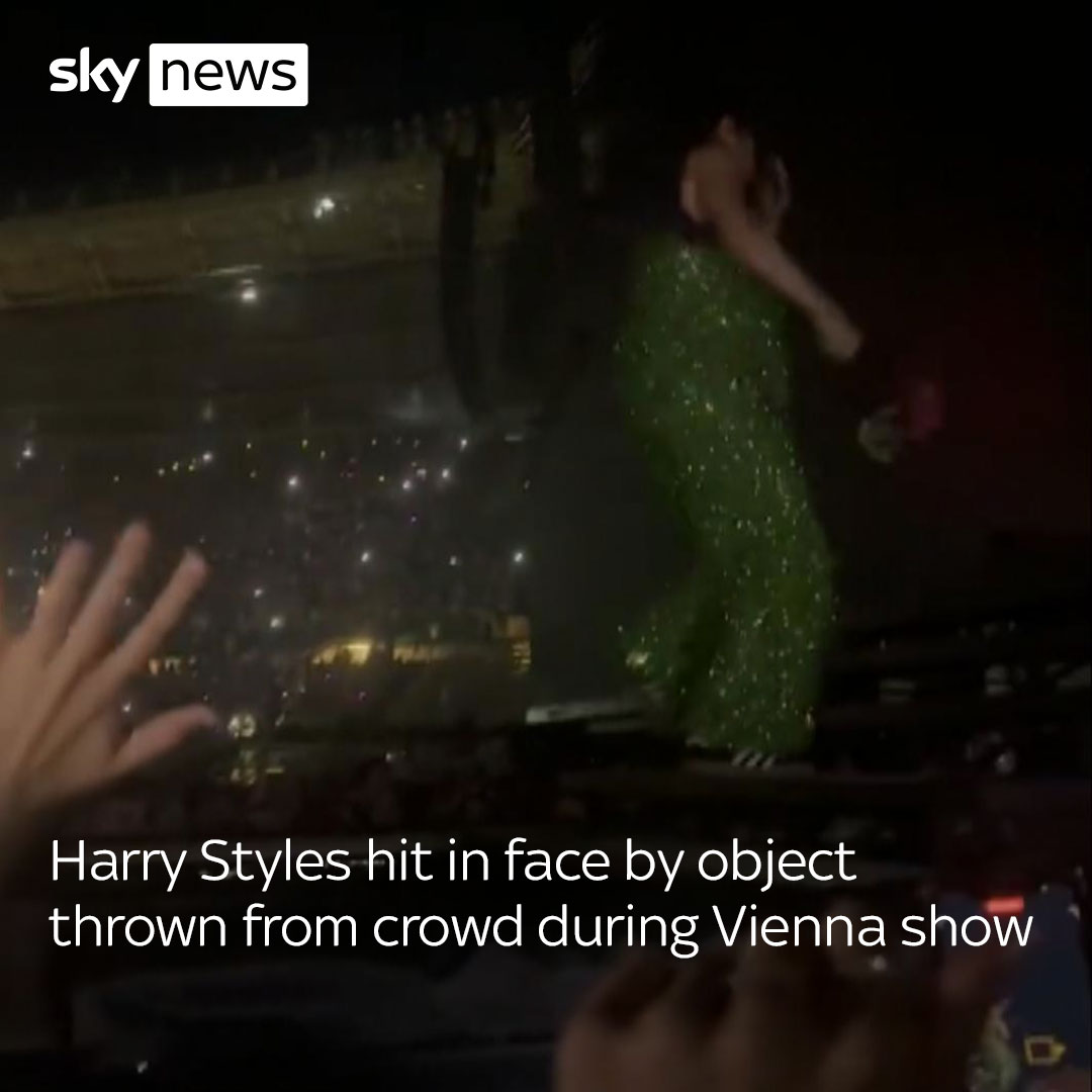 Sky News on Twitter "This video shows what appears to be Harry Styles