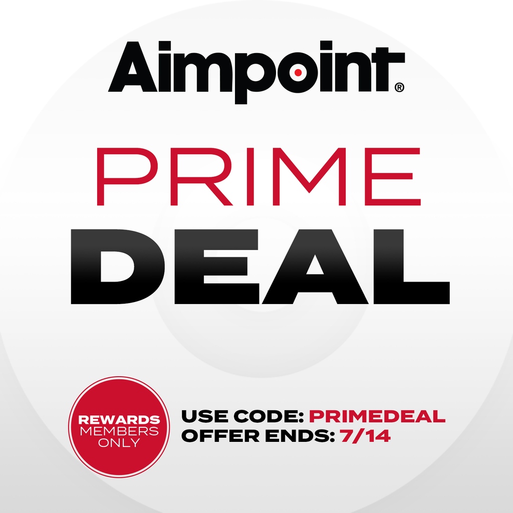 AimpointUSA's tweet image. Prime Deals are here for Rewards Members!
aimpoint.info/3NKOQgz

20% off official Aimpoint gear

20% off Aimpoint parts and accessories with a purchase of any Aimpoint optic

Buy any Micro Series sight and get a free Prime Pack

#primedeals #aimpoint #reddotsights