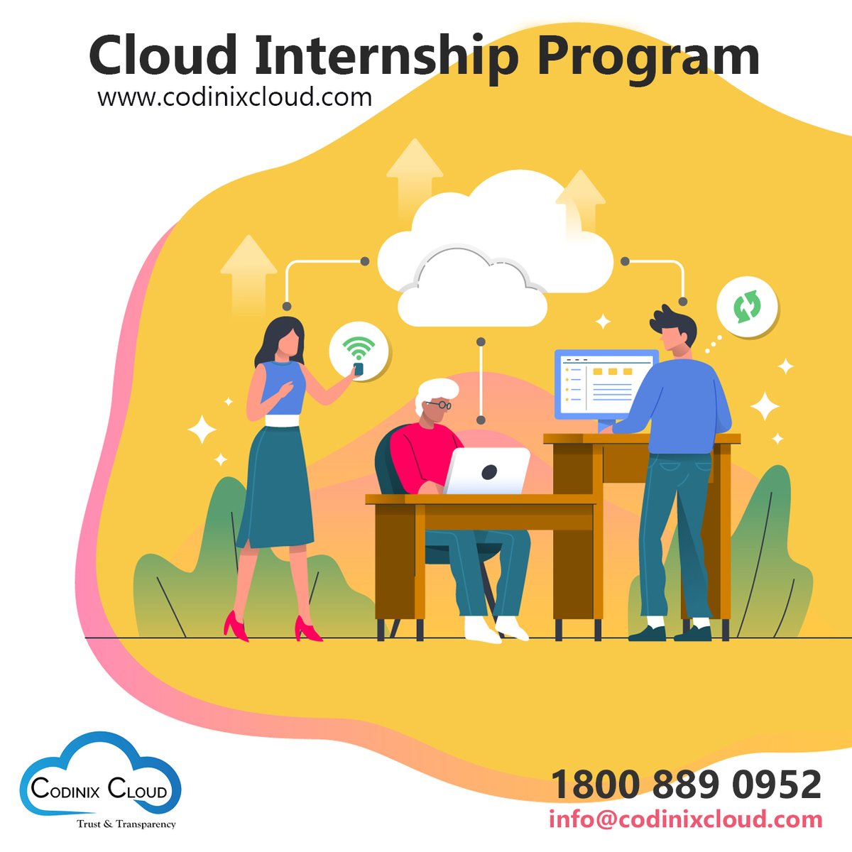 CodinixCloud's tweet image. Start Today, Cloud Internship Program at Codinix Consulting Servies

codinixcloud.com/internship

#cloudinternship #cloudinternshipprogram #cloudcertification #cloudtraining #cloudcomputing #codinixconsultingservices #cloudenvironment #managecloudenvironment #cloudarchitecture