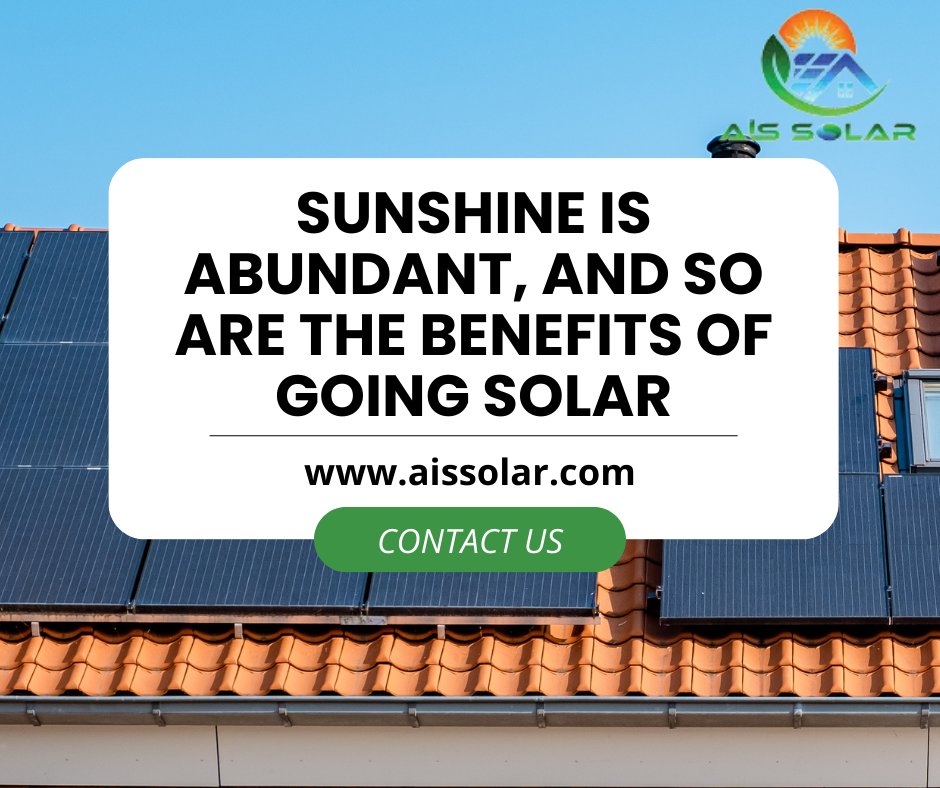 AisSolar's tweet photo. Let us help you unlock the potential of clean, renewable energy for your home or business. 

(888) 662-4948
https://t.co/XlX8VCNsfo

#solarenergy #solar #solarpower #solarpanels #renewableenergy #greenenergy #energy #cleanenergy #solarpanel #solarsystem #gogreen #gosolar https://t.co/el7mmCL9Hq