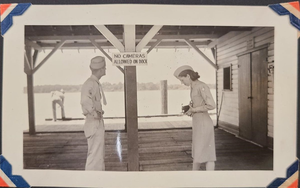 There were AT LEAST two scofflaws involved with this WWII photograph. #militarymonday #wvhp #uncg #WWII