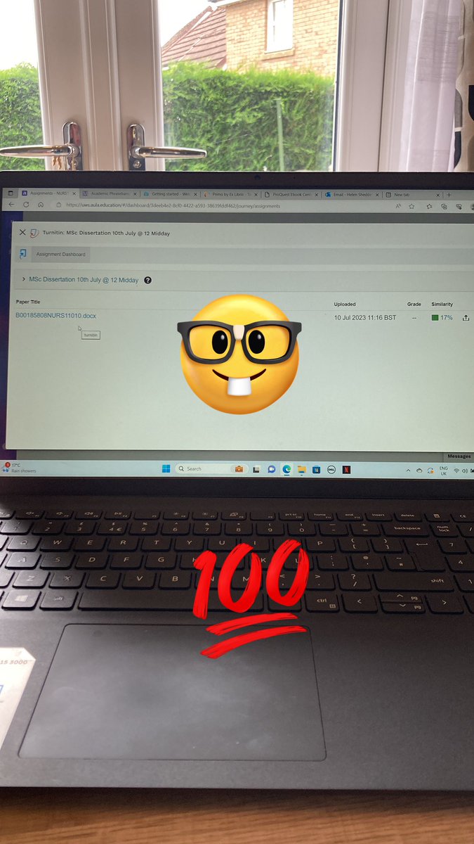 helendshedden's tweet image. That feel good moment when you hit submit! #MastersDissertation ✔️ #AdvancedClinicalPractice 💪🏼 #Gubbed 😂 #WhatsNext 🤔 @UniWestScotland @uwshealth @MtcWos
