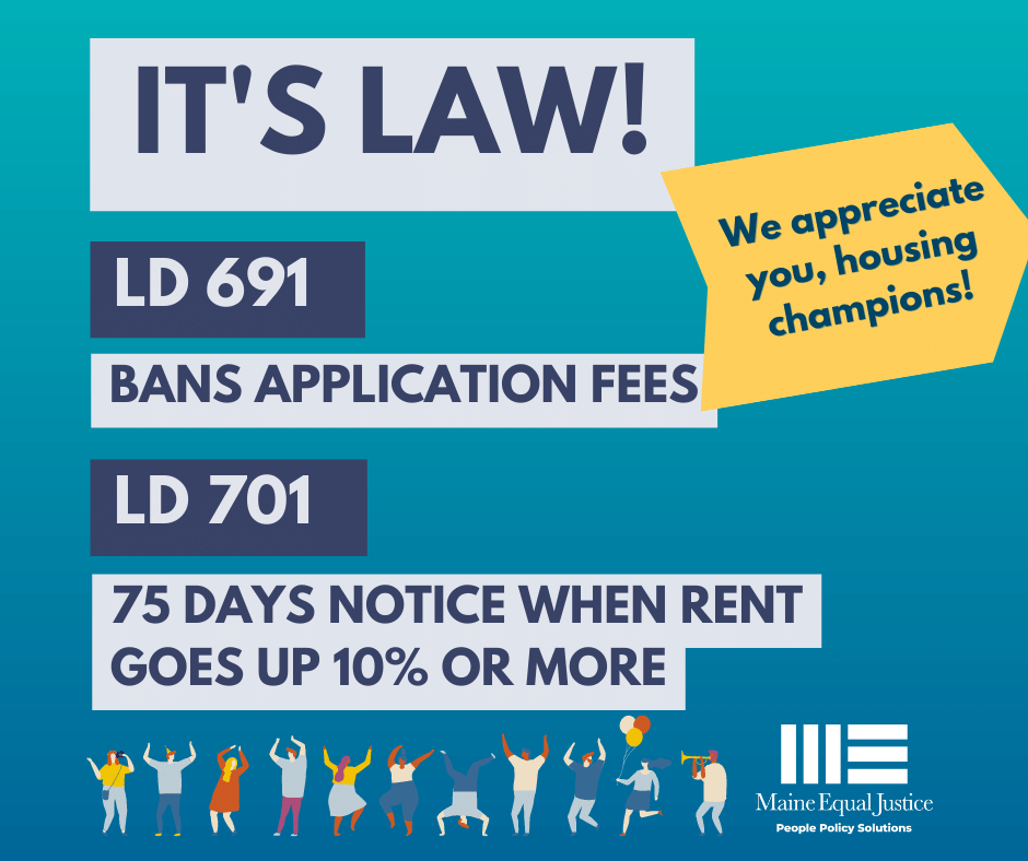 Maine Equal Justice on Twitter "Thank you to housing champions like
