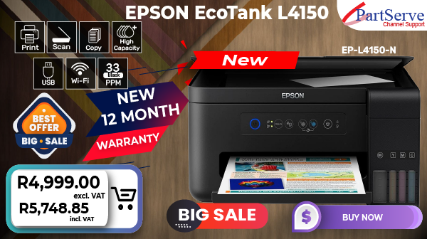 Daily Deals - Epson Printers #PartServeChannelSupport #DailyDeals #EPSON #Printers #refurbished #EcoTank #PartServeChannelSupport #DailyDeals #EPSON #Projectors #refurbished #HDMI #Entertainment #Business shop.partserve.co.za/specials/view/…