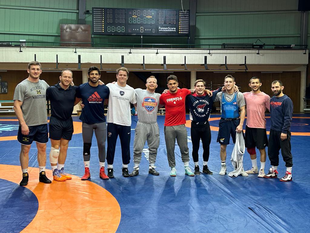 The 🦅🦅🦅 have landed in Budapest @wrestling Ranking Series this week 💪