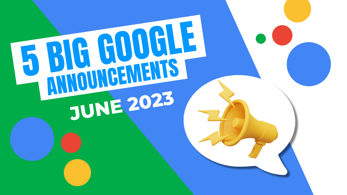 Curious about the latest Google announcements and updates on education products? Here’s a breakdown of five big ones.

sbee.link/ctqh7mkx84  @tceajmg
#edutwitter #googleteacher #edtech
