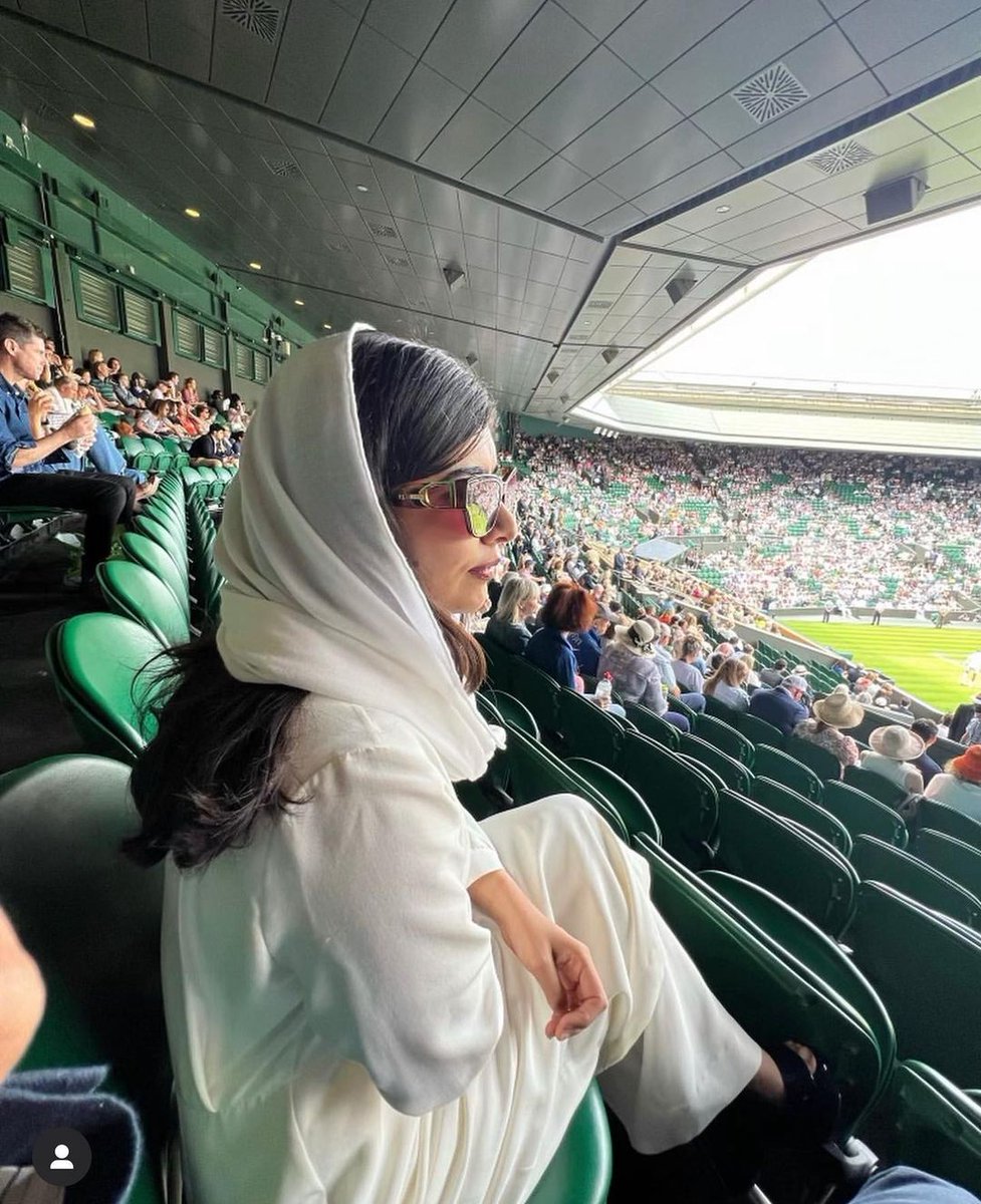 DestinationsPk's tweet photo. Game, set, slay! 🎾 Malala brings her A-game to Wimbledon, rocking a stunning custom Ralph Lauren look. 🤍

#destinations #destinationspk #wimbledon #malala #ralphlauren https://t.co/fk5UkcJAho