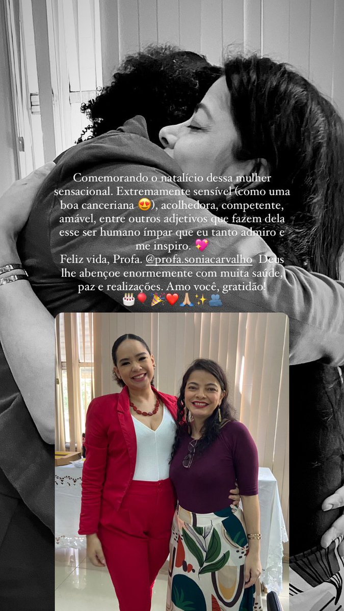 Thayssa_Ribeiro's tweet photo. Comemorando com ela @SoniaMariah 💖 https://t.co/fAwZBFTLA5