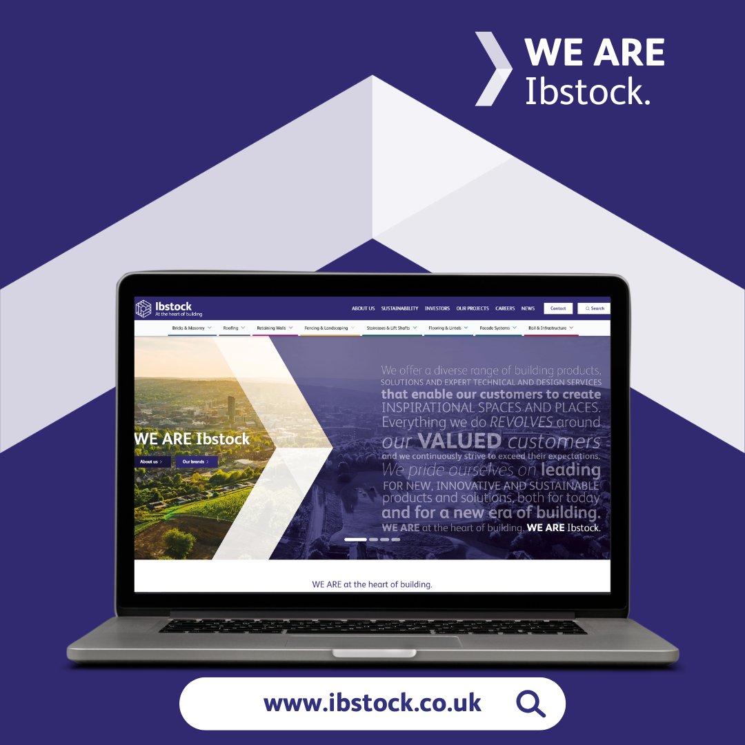 👀 Have you seen our new website yet?

It gives you access to Ibstock's extensive range of market leading products, solutions and services in one easy to find place!

Take a look at 👉 ow.ly/n3vO50P7yfF

#attheheartofbuilding #oneibstock #weareibstock