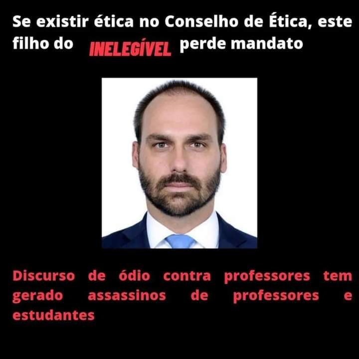 joaodomenech's tweet photo. Este lixo tem ser cassado por incitação ao ódio. CASSAÇÃO JÁ. Bananinha cassado. https://t.co/FpGD2QQnk8