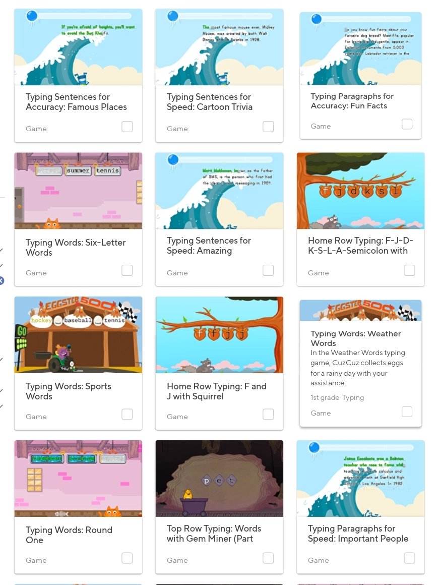 👨🏾‍💻Do you want to improve your child's keyboarding skills. 👩‍💻
Click on the link below for access to free typing games. 👇
education.com/games/typing/?…