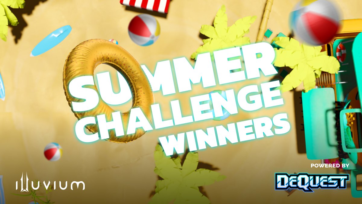 Dequest_io's tweet photo. 1/2 ⚔️Illuvium Summer Challenge Winners⚔️

We’d like to extend another thank you to our Community, @illuviumio and their friends for their support!

Here is the list of Winners from all the raffles that took place.

Congratulations to all the winners!👇
https://t.co/Wxb3ZXs54n https://t.co/HtLx5ZRZVM