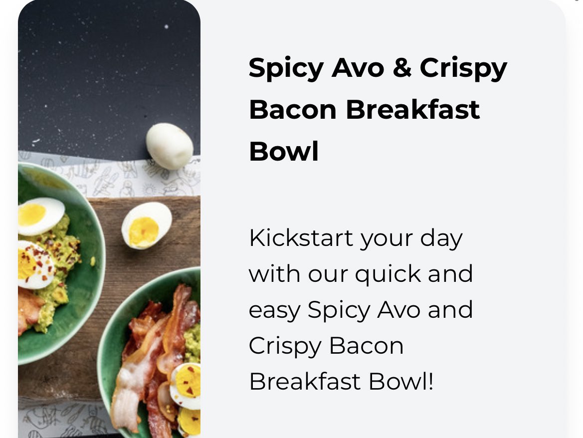 #Ad
What are your load shedding concerns @_Be_Buhle ? 

You should try the Spicy Avo & Crispy Bacon Breakfast bowl tomorrow? How about it? #ItsEskort