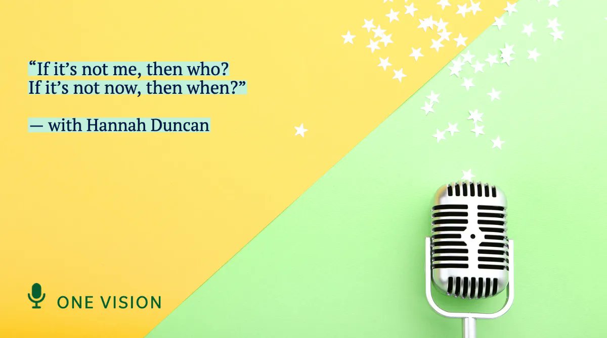 👉🏼 What is the responsibility of the financial services industry — and as a society — when it comes to sustainability? In the latest episode of #OneVision, @psb_dc chats with @HannahDuncan_IC. Don't miss it! buff.ly/43n1U1k | @unconventionalvc