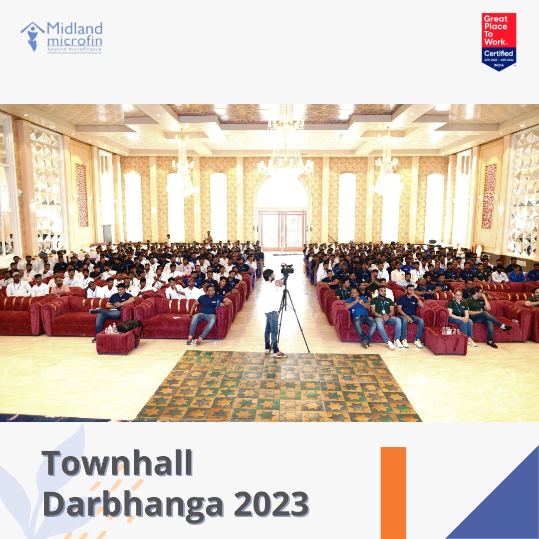 MidlandMicrofin's tweet photo. A big shout-out to all the incredible employees of Midland Microfin who made the Darbhanga Townhall event a resounding success! ππ½π
#MidlandMicrofin #TownhallEvent #EmployeeRecognition #TeamWork #Achievements #team https://t.co/VcA94VMkSg