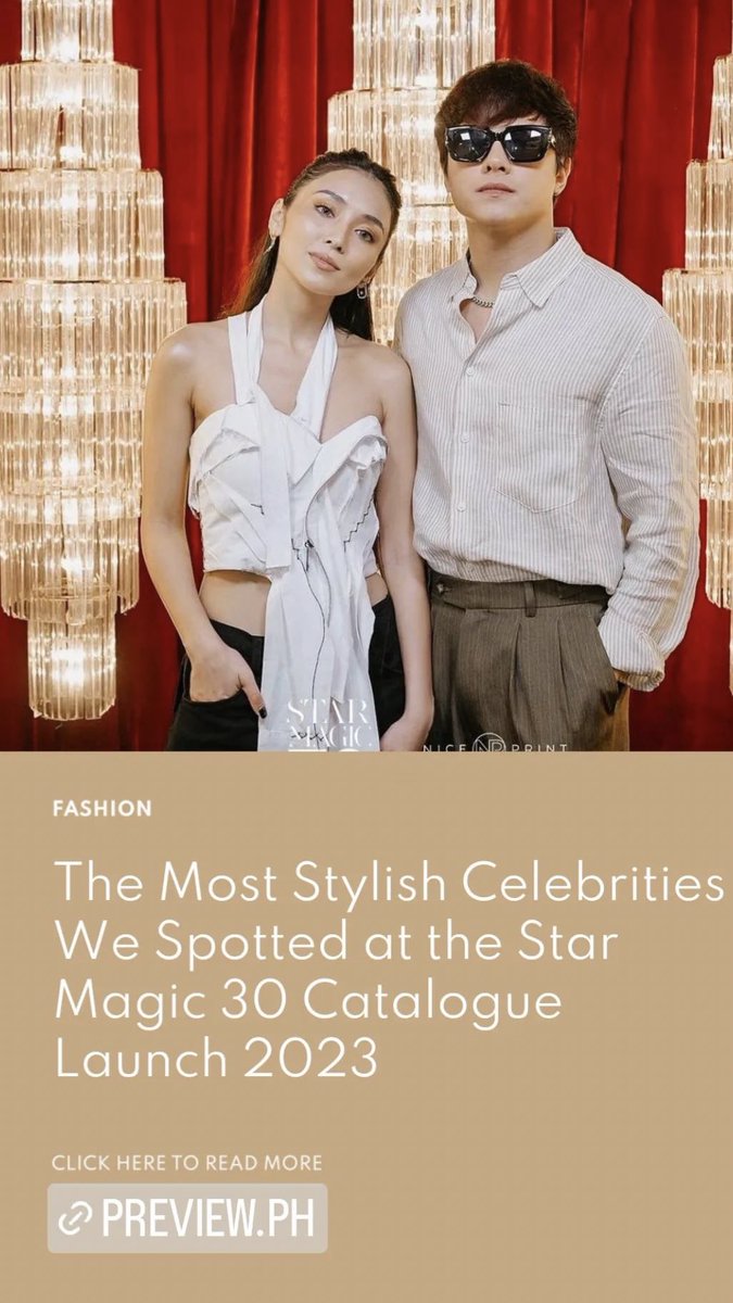 KathCakeCess's tweet photo. @bernardokath @imdanielpadilla @min_bernardo The Most Stylish Celebrities We Spotted at the Star Magic 30 Catalogue Launch 2023
@bernardokath & @imdanielpadilla
STELLAR KATHNIEL
#TimelessKATHNIELMagic
๐ป https://t.co/nW5KeKdV1N
#AVeryGoodGirl ๐๐ https://t.co/Wv4XELQcA3
