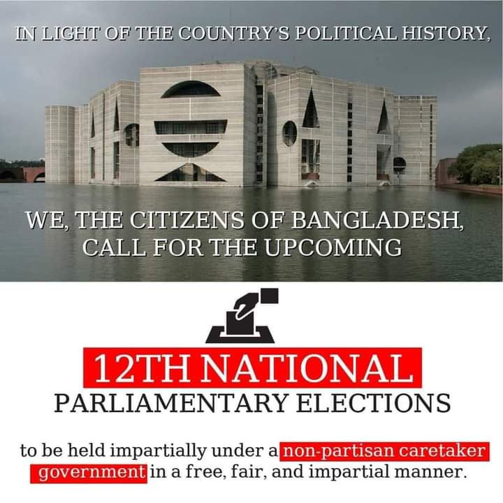 MajorBadal's tweet photo. #neutral_govt_for_free_fair_election, #FreeAndFairElection #Bangladesh #NeutralGoverment #Democracy #PoliticalChange #RightToVote #EqualRights #Justice #CivicDuty #EngageAndVote #Vote2024, #USEmbassydhaka, #EuropeanUnion 
#Neutral_Govt_For_Free_Fair_Election https://t.co/eIWmV041iA